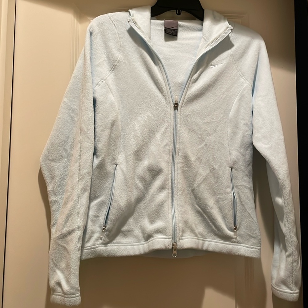 Nike zip front hoodie